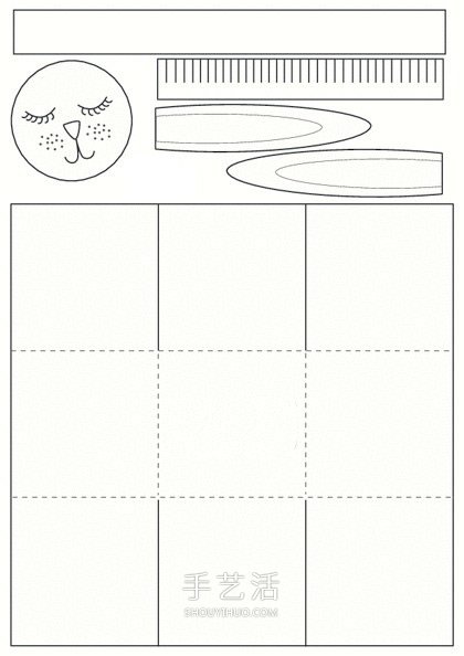 小兔子籃子手工制作 用彩紙做動(dòng)物紙籃的方法 -  rpnrmr.com