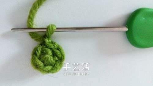 超可愛(ài)毛線小花的鉤法 鉤針編織六瓣花圖解 -  rpnrmr.com