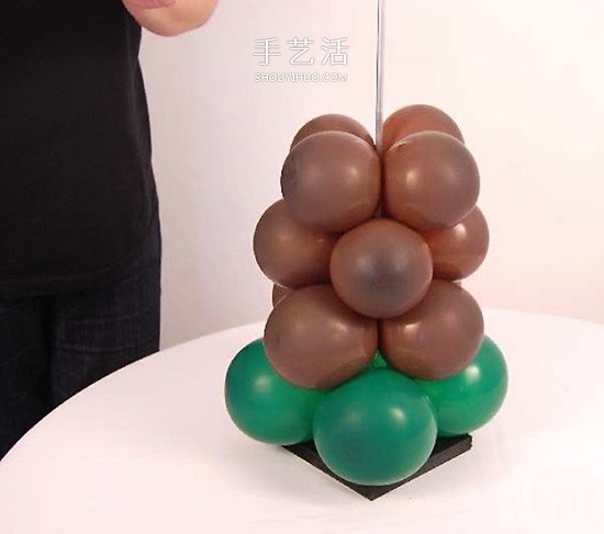 氣球造型大樹手工制作 植樹節(jié)用氣球做大樹 -  rpnrmr.com