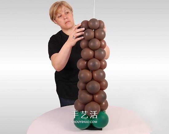 氣球造型大樹手工制作 植樹節(jié)用氣球做大樹 -  rpnrmr.com