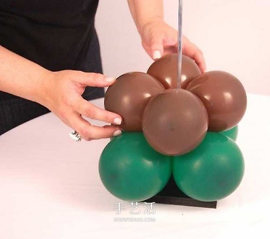 氣球造型大樹手工制作 植樹節(jié)用氣球做大樹 -  rpnrmr.com