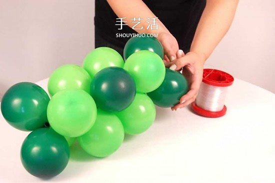 氣球造型大樹手工制作 植樹節(jié)用氣球做大樹 -  rpnrmr.com