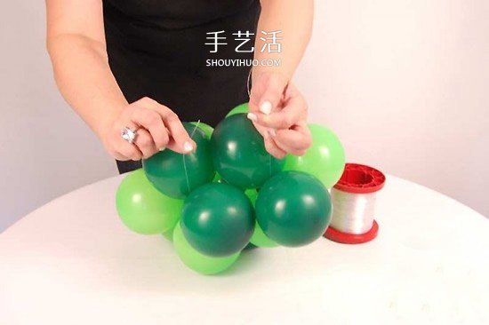 氣球造型大樹手工制作 植樹節(jié)用氣球做大樹 -  rpnrmr.com