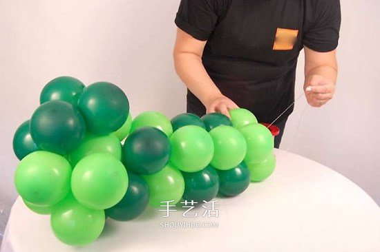 氣球造型大樹手工制作 植樹節(jié)用氣球做大樹 -  rpnrmr.com
