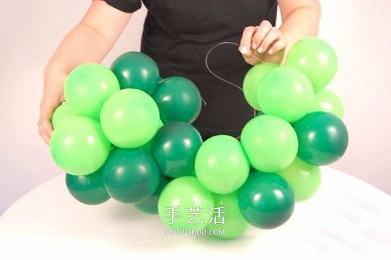 氣球造型大樹手工制作 植樹節(jié)用氣球做大樹 -  rpnrmr.com