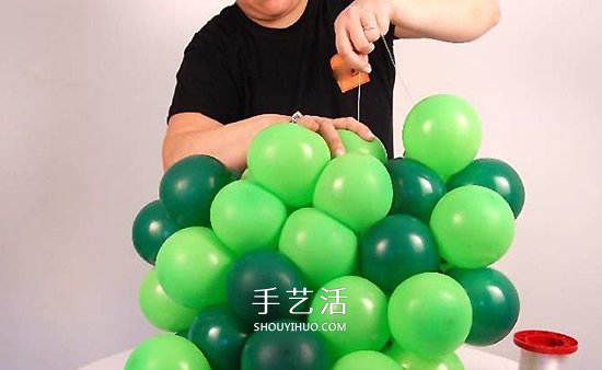 氣球造型大樹手工制作 植樹節(jié)用氣球做大樹 -  rpnrmr.com