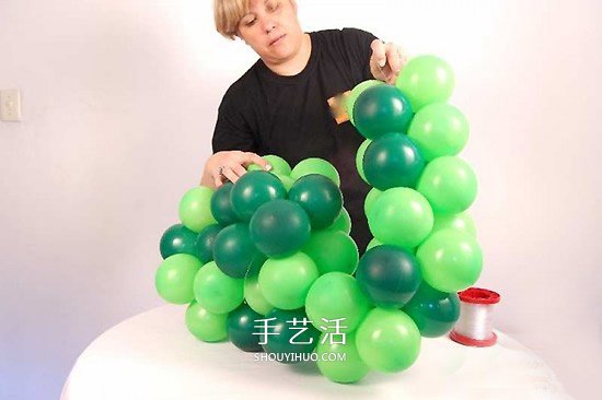 氣球造型大樹手工制作 植樹節(jié)用氣球做大樹 -  rpnrmr.com