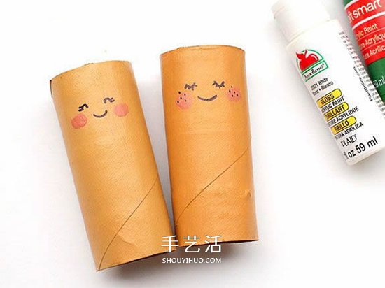 幼兒園人偶制作 用卷紙筒做超萌女孩美人魚 -  rpnrmr.com