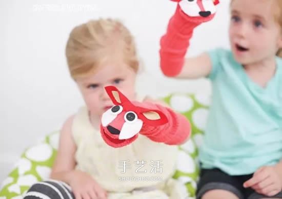 手套、襪子改造手偶 自制布玩具可以這么簡單 -  rpnrmr.com