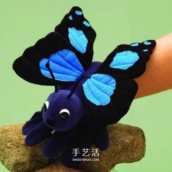 手套、襪子改造手偶 自制布玩具可以這么簡單 -  rpnrmr.com