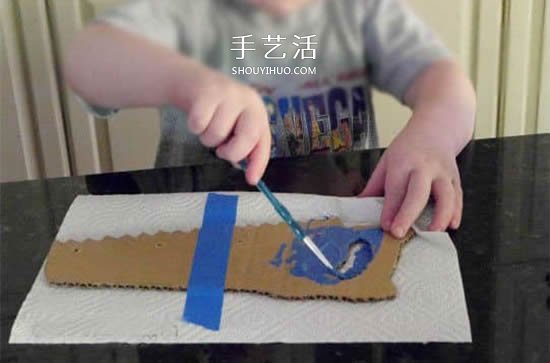 父親節(jié)掛飾手工制作 用硬紙板做工具掛飾 -  rpnrmr.com