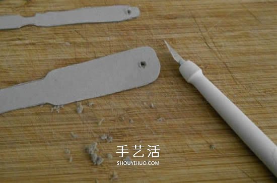 父親節(jié)掛飾手工制作 用硬紙板做工具掛飾 -  rpnrmr.com