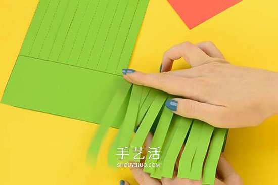 幼兒手工毛毛蟲做法 卡紙制作毛毛蟲簡單教程 -  rpnrmr.com