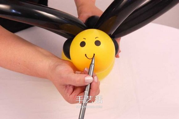 氣球造型蜜蜂手工制作 用氣球做蜜蜂的方法 -  rpnrmr.com