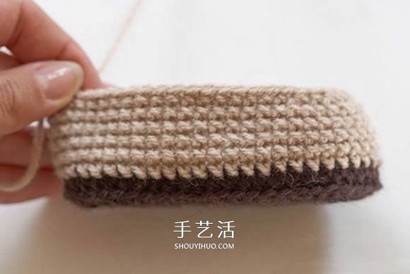 UGG風(fēng)格寶寶鞋編織方法 鉤針編織保暖嬰兒鞋 -  rpnrmr.com