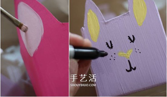 牛奶盒廢物利用 手工制作兔子收納盒的方法 -  rpnrmr.com