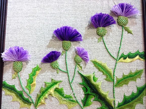 立體葉子的刺繡方法 手工刺繡雙色葉子圖解 -  rpnrmr.com