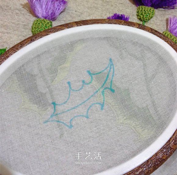 立體葉子的刺繡方法 手工刺繡雙色葉子圖解 -  rpnrmr.com