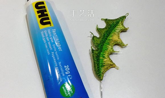 立體葉子的刺繡方法 手工刺繡雙色葉子圖解 -  rpnrmr.com