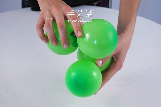 氣球造型椰子樹的做法 用氣球手工制作椰子樹 -  rpnrmr.com