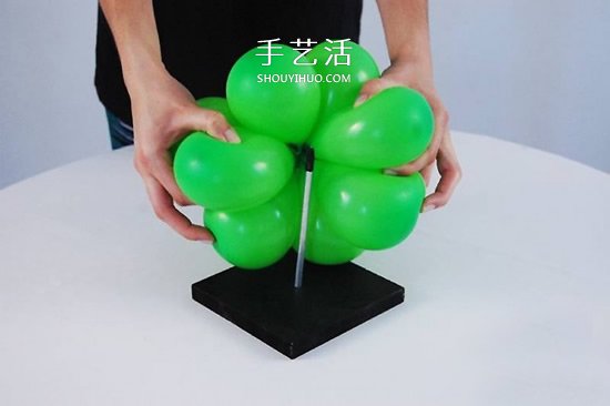 氣球造型椰子樹的做法 用氣球手工制作椰子樹 -  rpnrmr.com