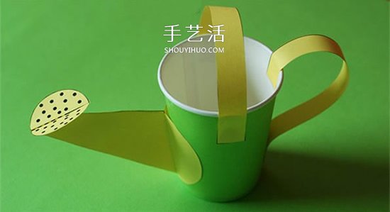 一次性紙杯制作灑水壺 幼兒手工灑水壺的做法 -  rpnrmr.com