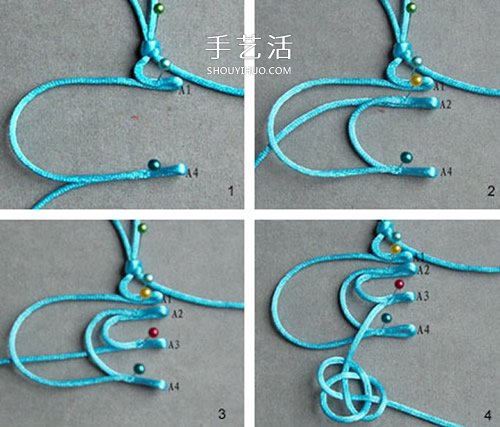 中國風蝴蝶掛飾編織圖解 傳統(tǒng)中國結掛飾編法 -  rpnrmr.com