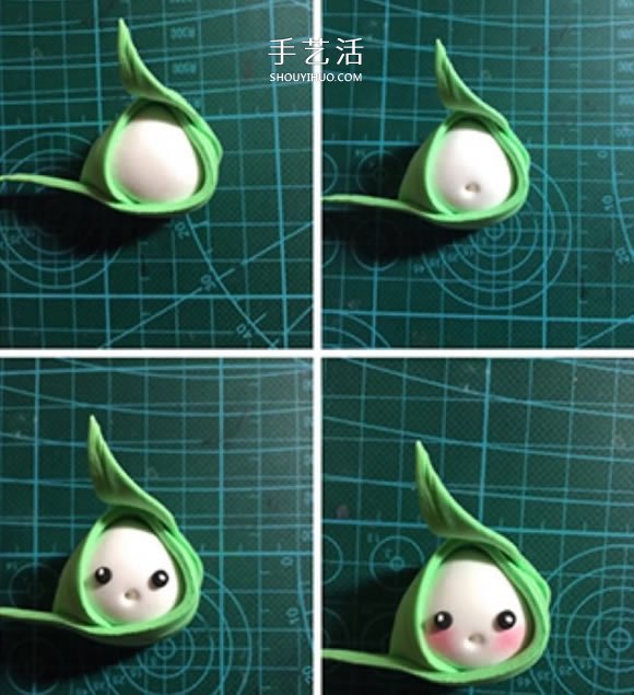 Q版粘土粽子的制作方法 超輕粘土DIY端午粽子 -  rpnrmr.com