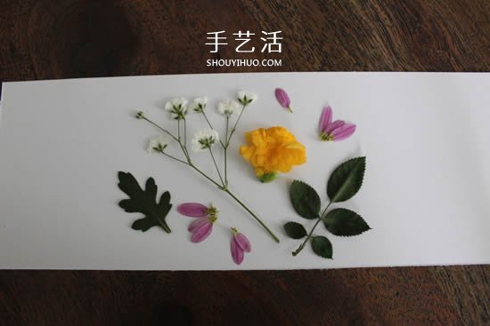 自制母親節(jié)壓花卡片 用干花做賀卡的方法圖解 -  rpnrmr.com