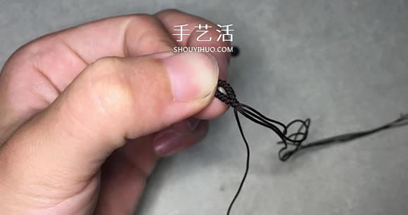 小清新四股繩手鏈的編法 手工編可愛(ài)手繩圖解 -  rpnrmr.com
