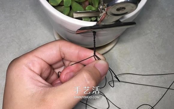 小清新四股繩手鏈的編法 手工編可愛(ài)手繩圖解 -  rpnrmr.com