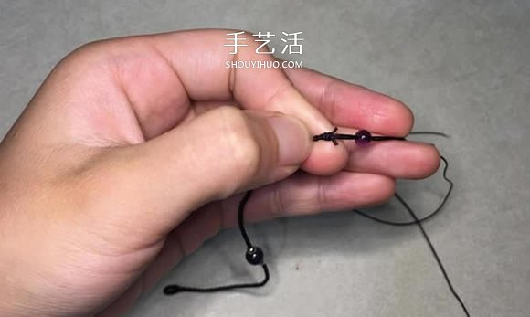 小清新四股繩手鏈的編法 手工編可愛(ài)手繩圖解 -  rpnrmr.com