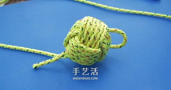 繩子編織球體的方法 怎么用繩編圓球小掛件 -  rpnrmr.com