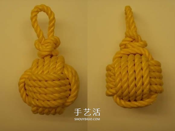 繩子編織球體的方法 怎么用繩編圓球小掛件 -  rpnrmr.com