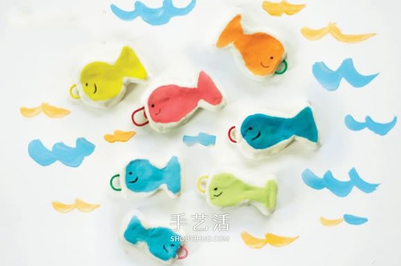 超輕粘土制作釣魚(yú)玩具 兒童自制釣魚(yú)玩具做法 -  rpnrmr.com
