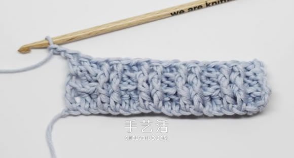 基本鉤針羅紋針的鉤法圖解 帽子手袋都能用上 -  rpnrmr.com