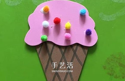 幼兒自制紙冰激凌的方法 用卡紙制作冰激凌 -  rpnrmr.com