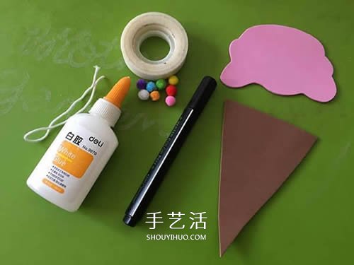 幼兒自制紙冰激凌的方法 用卡紙制作冰激凌 -  rpnrmr.com