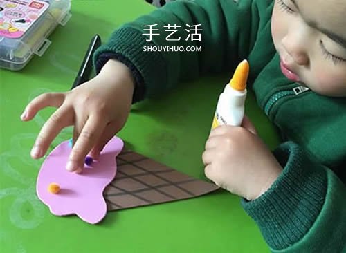 幼兒自制紙冰激凌的方法 用卡紙制作冰激凌 -  rpnrmr.com