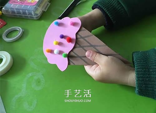 幼兒自制紙冰激凌的方法 用卡紙制作冰激凌 -  rpnrmr.com