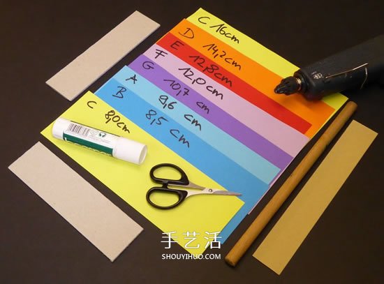 自制簡(jiǎn)易排簫的方法 兒童用卡紙做排簫玩具 -  rpnrmr.com