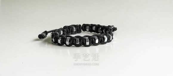八角螺母編織男人手鏈 情人節(jié)送男友的禮物 -  rpnrmr.com