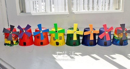 幼兒園手工風(fēng)車的做法 紙杯制作簡易風(fēng)車教程 -  rpnrmr.com