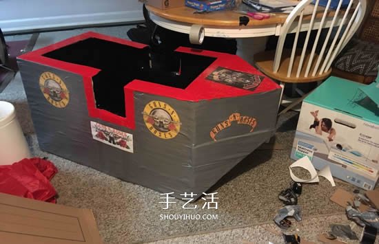 自制紙板船的方法步驟 用廢紙箱做船的教程 -  rpnrmr.com