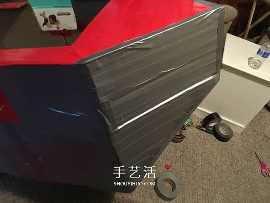 自制紙板船的方法步驟 用廢紙箱做船的教程 -  rpnrmr.com