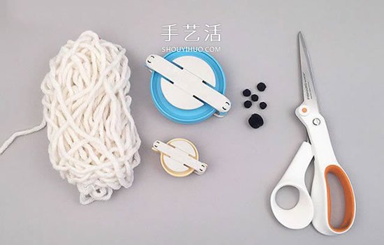 毛線球創(chuàng)意DIY 手工做一只超萌帶披風(fēng)的狗狗 -  rpnrmr.com