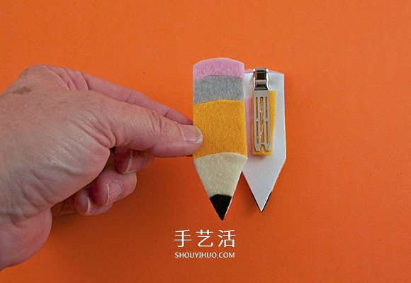 自制創(chuàng)意不織布書簽 可愛的鉛筆書簽手工制作 -  rpnrmr.com