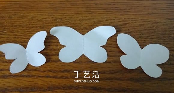 卡紙手工制作蝴蝶 粘貼美麗愛(ài)心墻飾的方法 -  rpnrmr.com