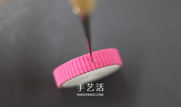 飯小姐的環(huán)保小手工 利用瓦楞紙制作火龍果掛件 -  rpnrmr.com