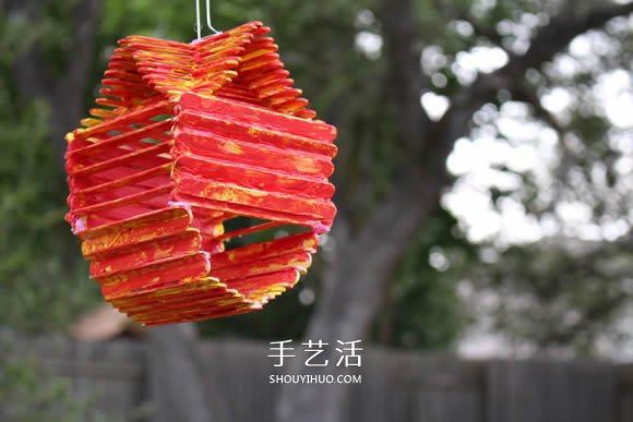 自制鳥舍的方法教程 雪糕棍廢物利用做鳥窩 -  rpnrmr.com